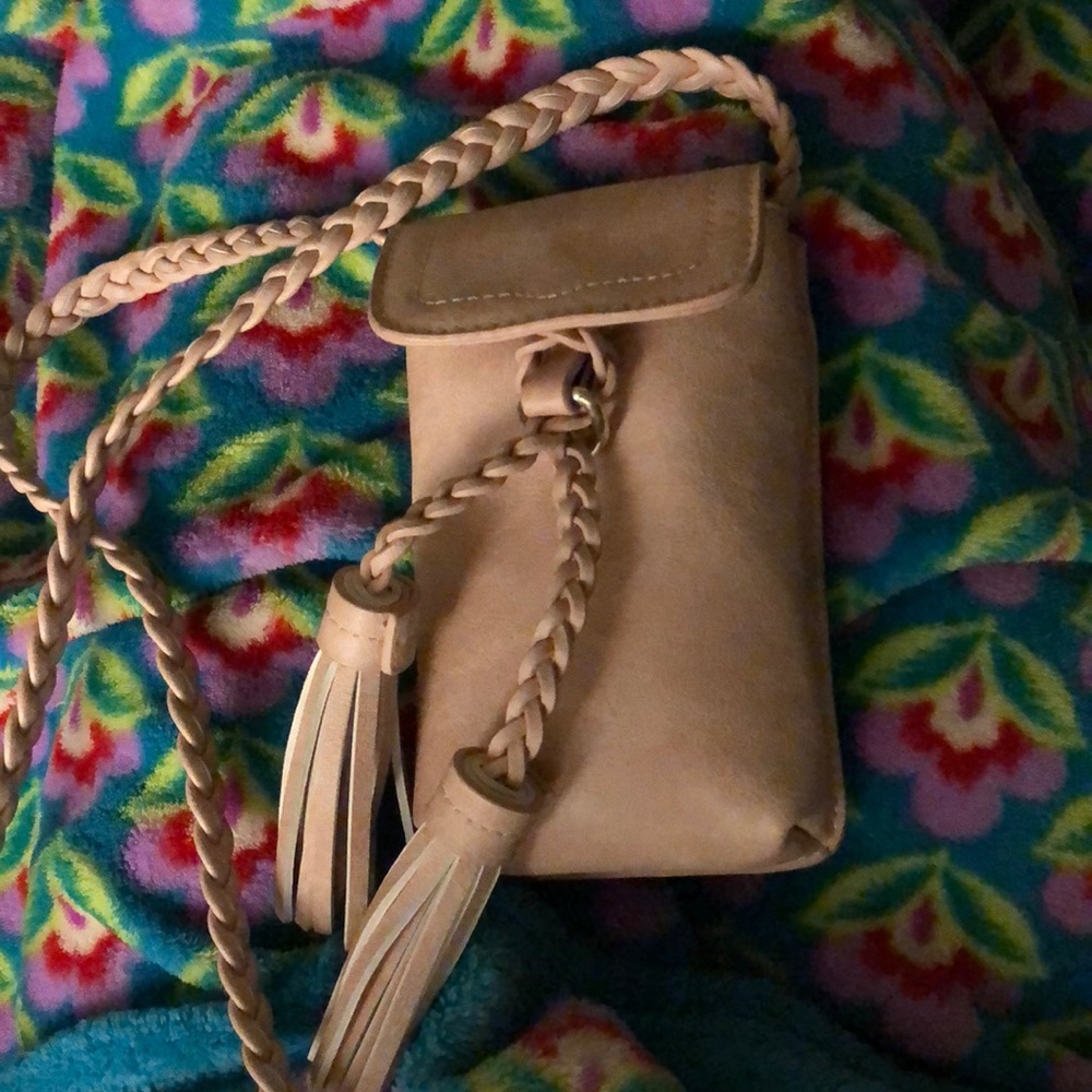 Baby pink cross body!